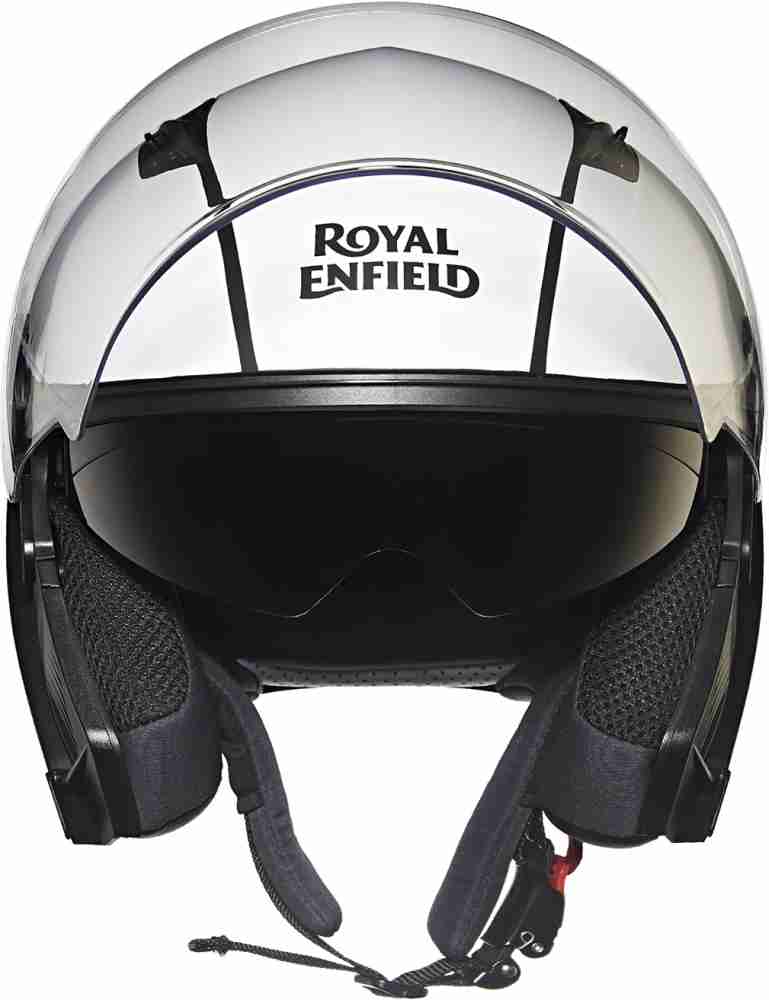 Royal enfield sale chrome helmet