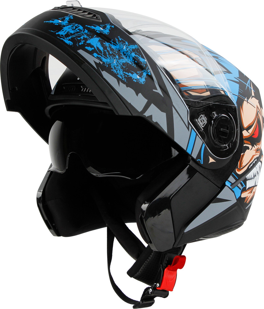 Steelbird SBA 7 Ape ISI Certified Flip Up Helmet for Men and Women