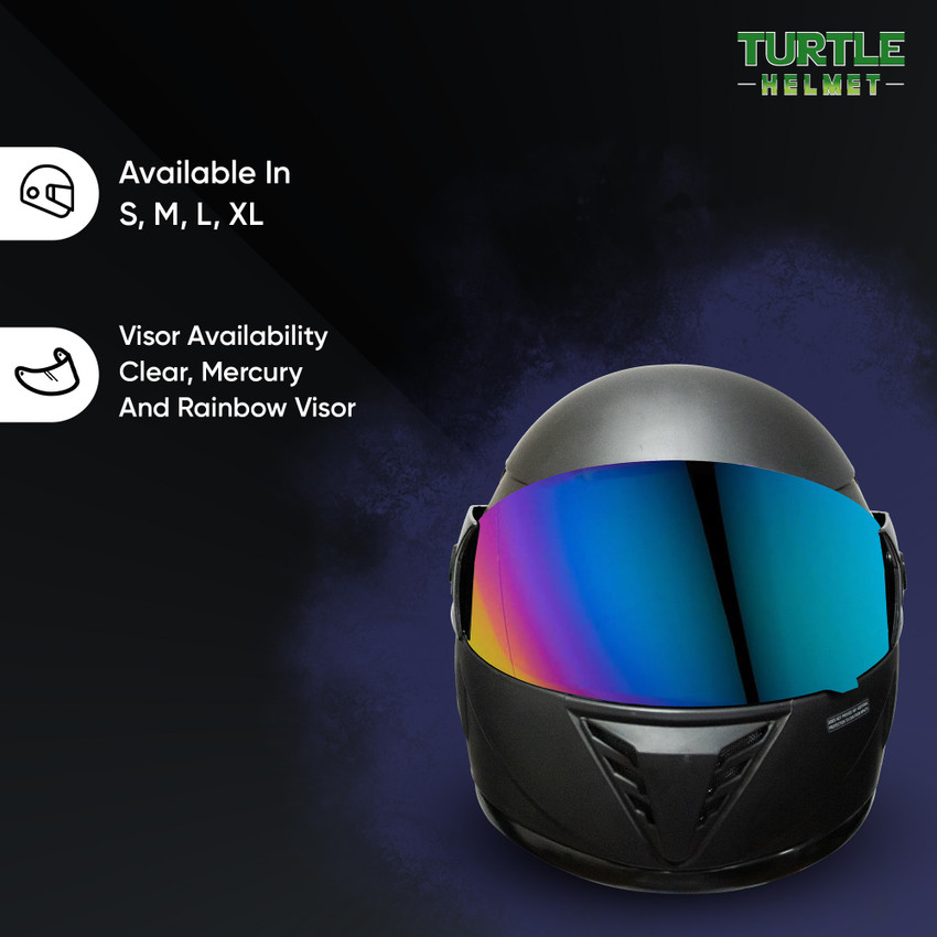 Helmet clearance rainbow visor
