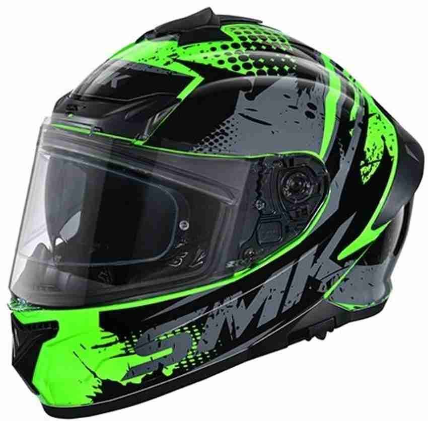 SMK Typhoon Grunge Motorbike Helmet Buy SMK Typhoon Grunge