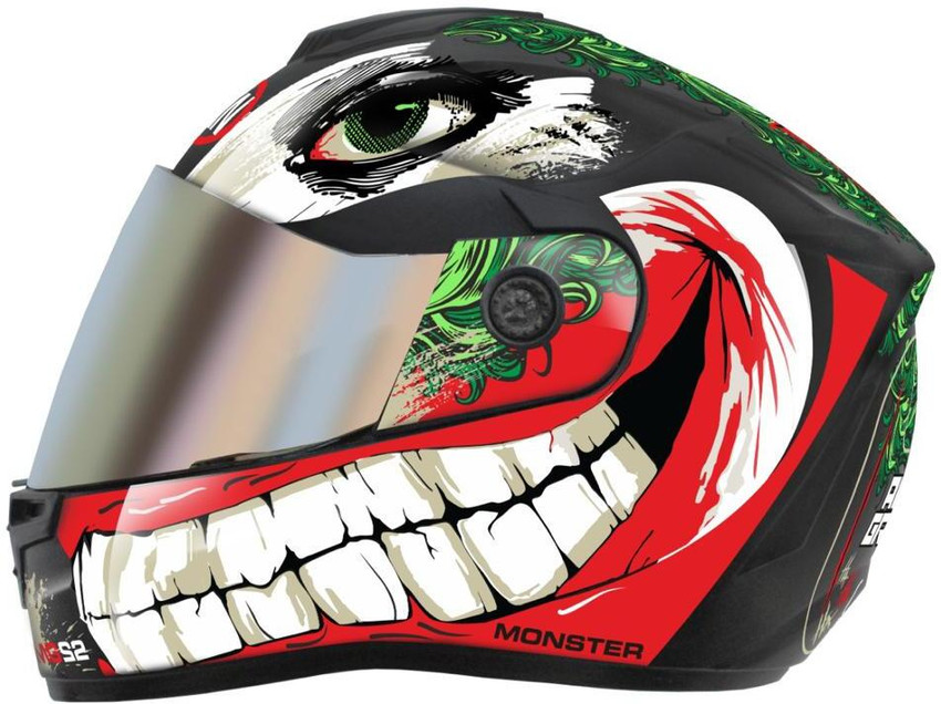Monster motorbike 2025 helmet
