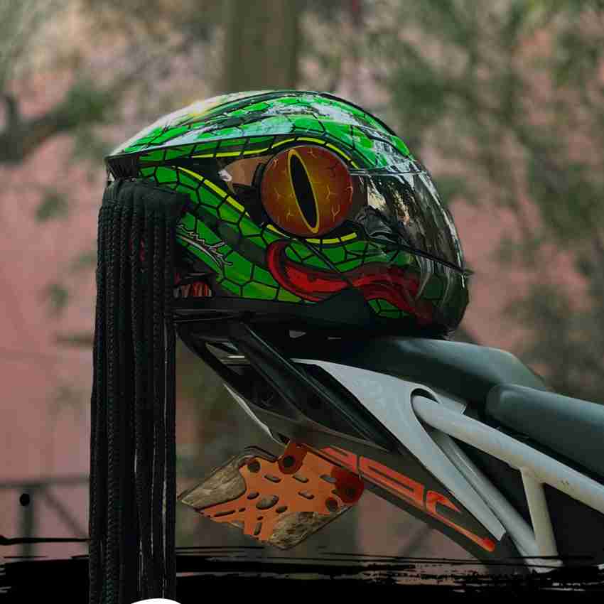 Bike deals helmet dreadlocks