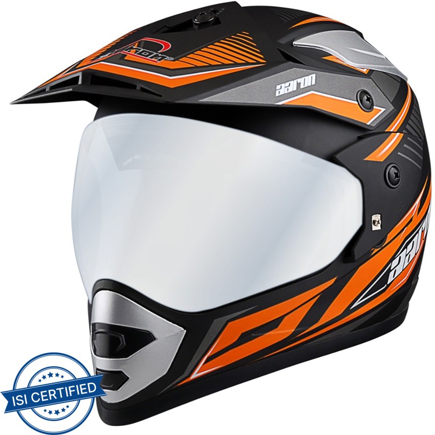 Aaron MX Decor Stylo Motorbike Helmet