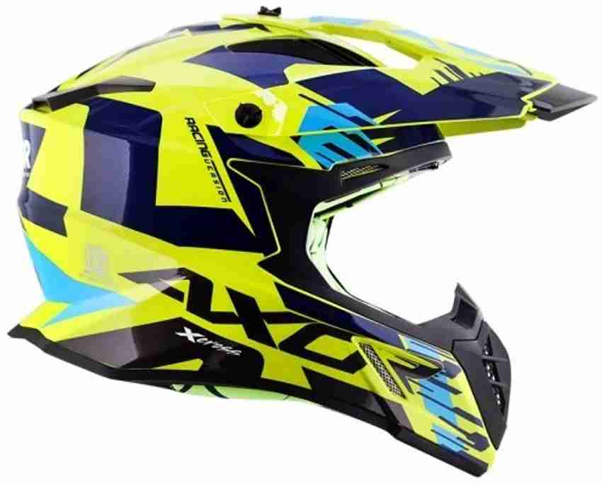 Buy Axor X cross X1 Motorbike Helmet Online at Best Prices in India