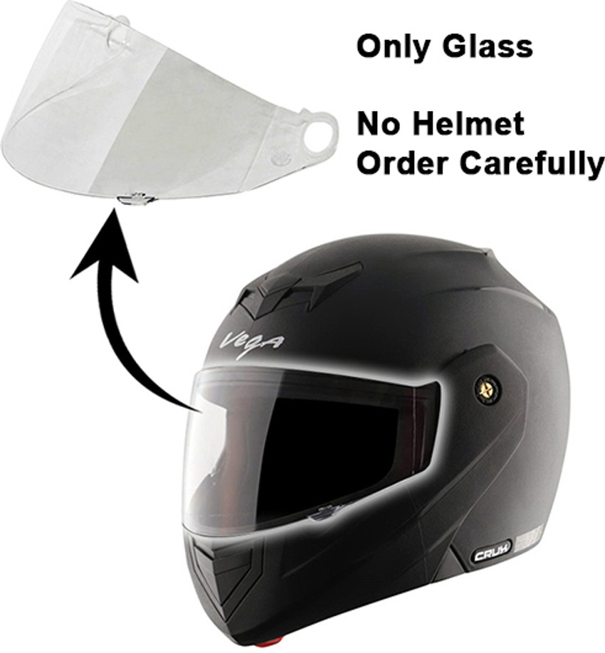 VEGA Visor for Crux Crux DX and Crux OF all models Motorbike