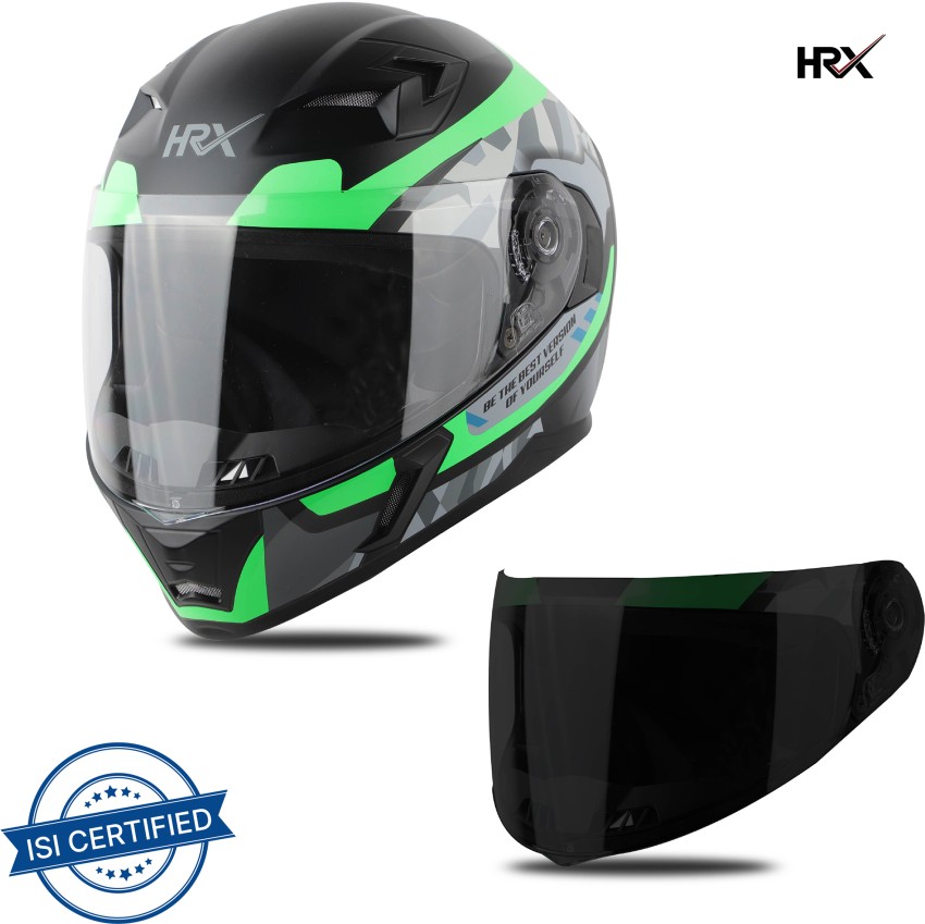 Helmet with hot sale smoke visor