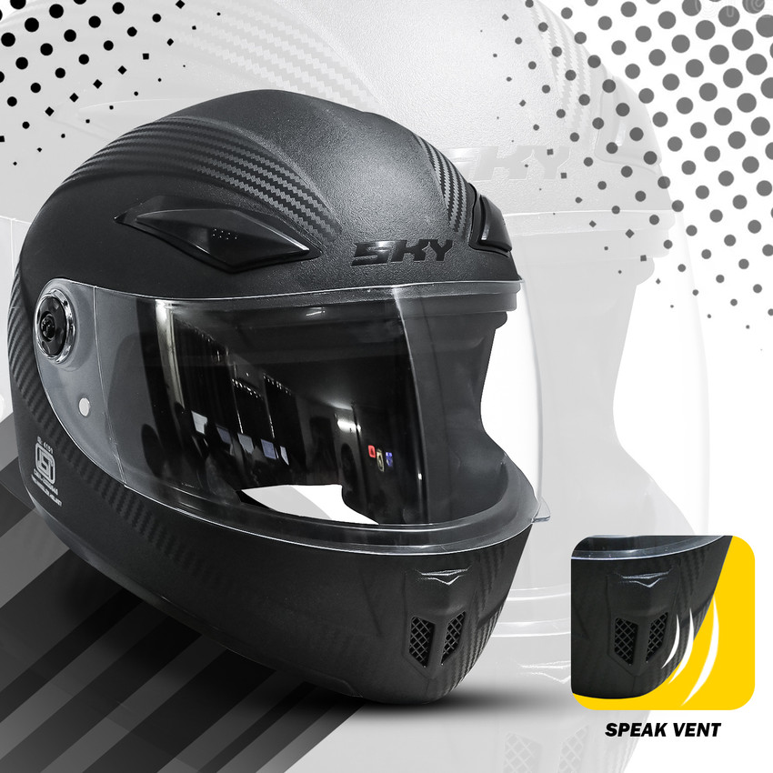 Helm full face size s clearance