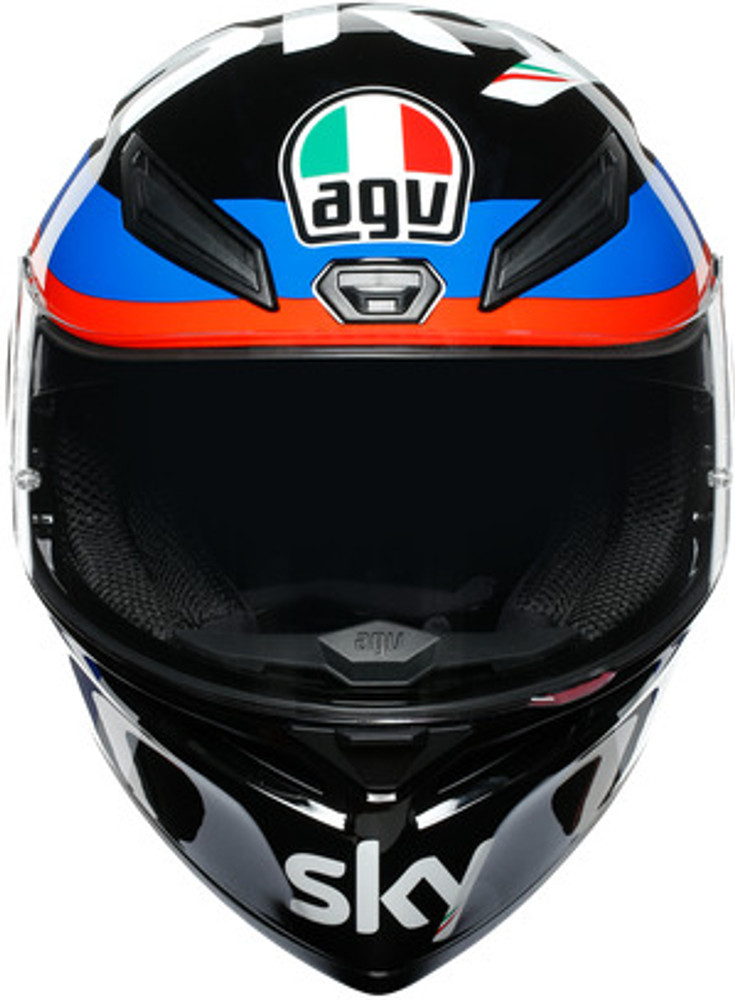 agv k1 vr46skyRacingTeam black/red M