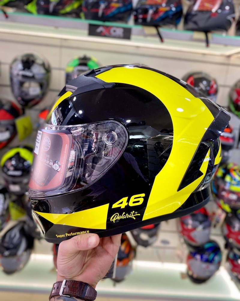 CR Decals Designs RIDEX POLARIS - MILKYWAY HELMET Motorbike Helmet