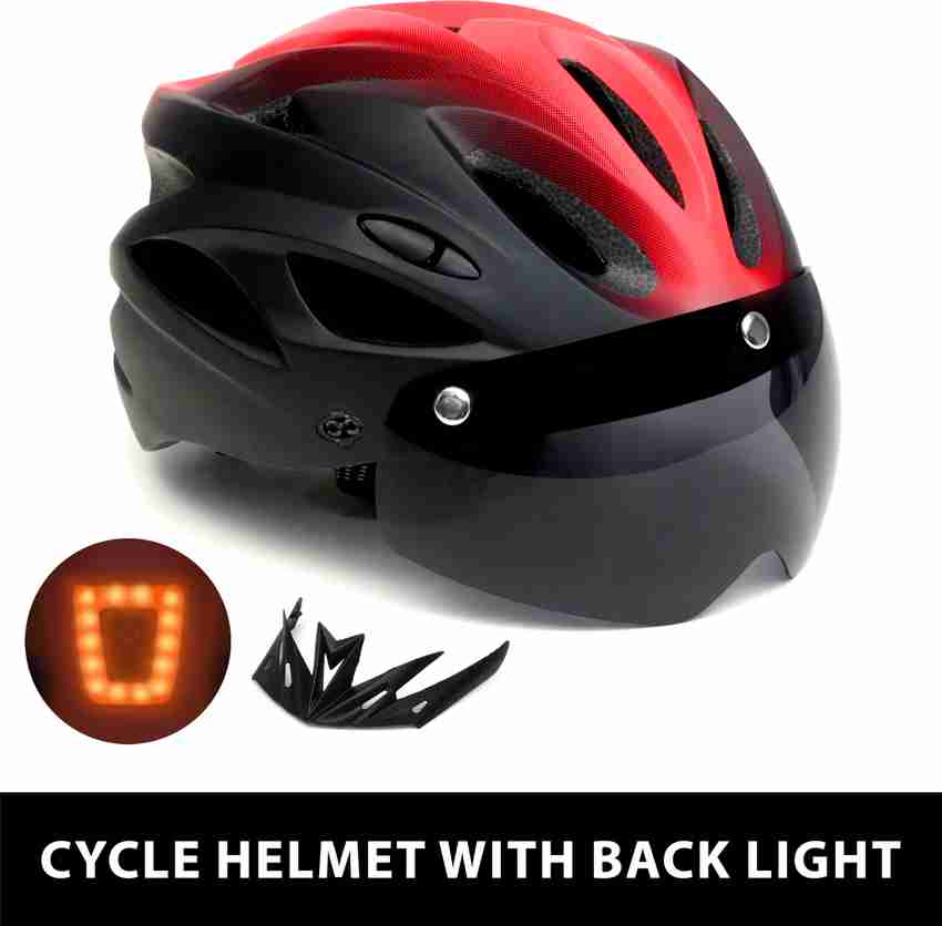 Cycle helmet with lights built in shop