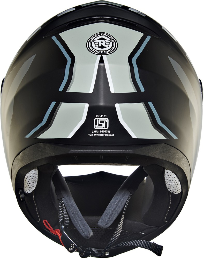 ROYAL ENFIELD F /F TPEX CAMO PRINTED MLG GLOSS GREY (M) 57 CM Motorbike  Helmet (GLOSS GREY) - Price History