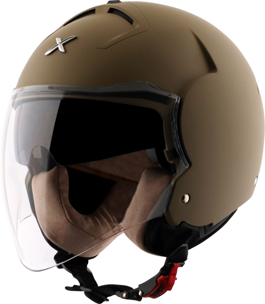 Dual visor motorcycle helmet top