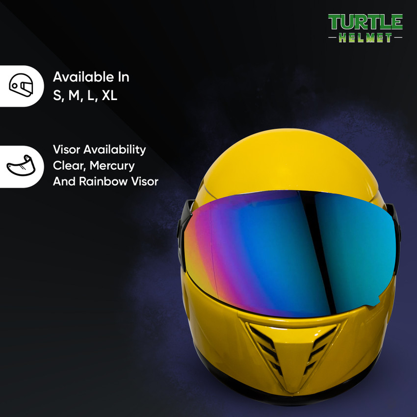 Rainbow visor helmet clearance