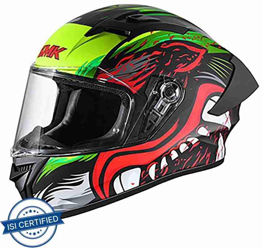 SMK Stellar Animal Motorbike Helmet Buy SMK Stellar Animal