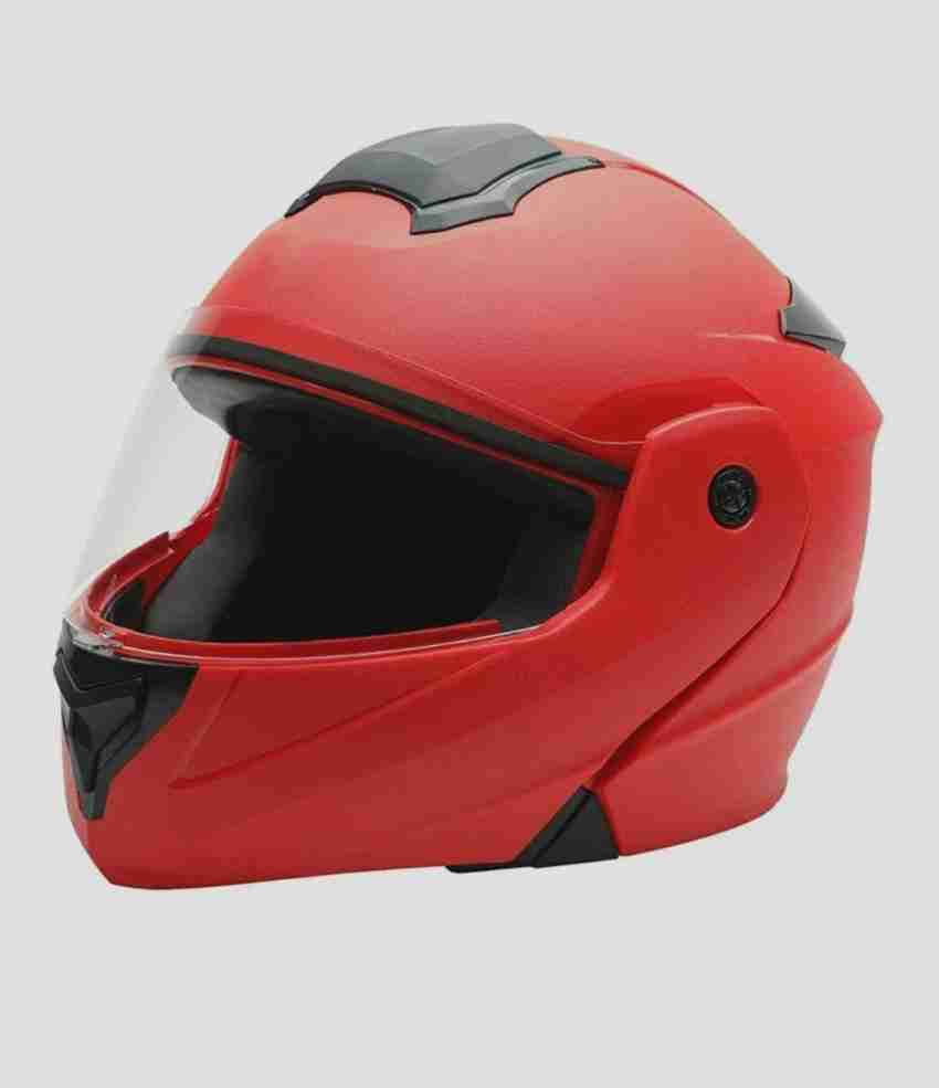 GLARIXA Full Face Helmet Motorcycle Street Bike Helmet Transparent