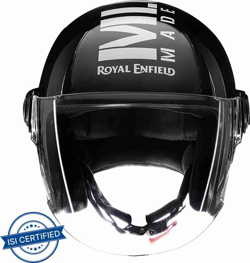 royal enfield helmet black