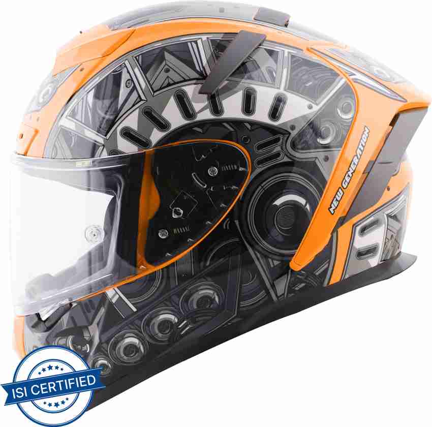 Steelbird SA 2 Terminator 2.0 Aerodynamic Full Face Helmet