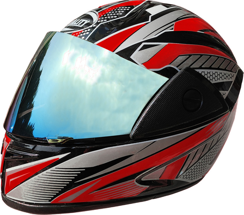 GLARIXA Lightweight Full Face Motorcycle Bike Helmets with Extra