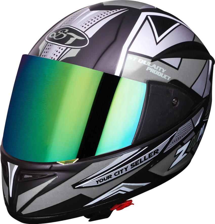 Full face glass helmet best sale