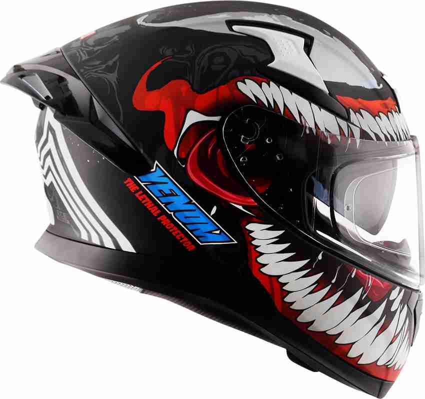 Marvel Casco Venom Amazon HJC RPHA 12 Maximized Venom Marvel
