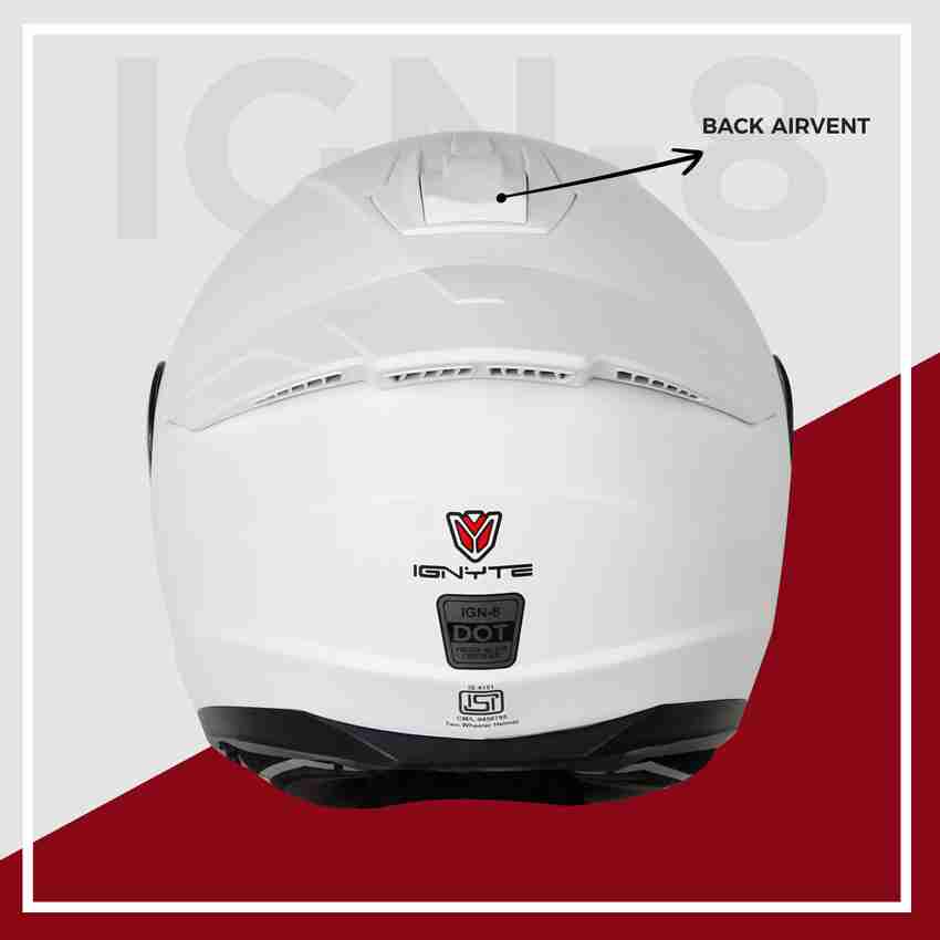 Matt white motorcycle helmet sales
