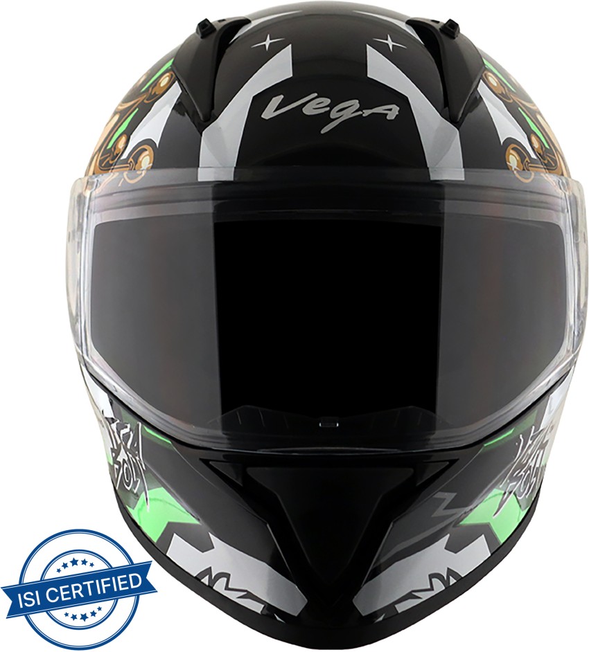 VEGA Bolt Crown Men Motorbike Helmet Buy VEGA Bolt Crown Men