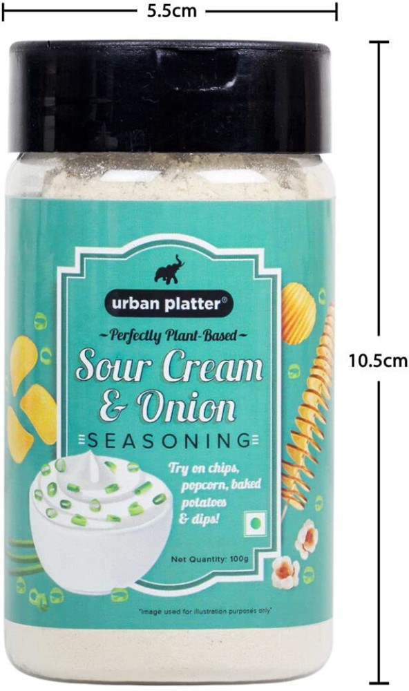 Potato Fries Sour Cream and Onion Seasoning Powder 100 GRAMS