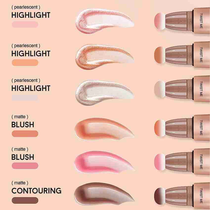 Cosluxe Liquid Highlighter Stick with Cushion Applicator Long