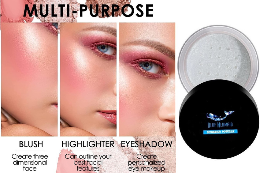 BLUEMERMAID PROFESSIONAL PINK COLOR CHANGING HIGHLIGHTER FOR