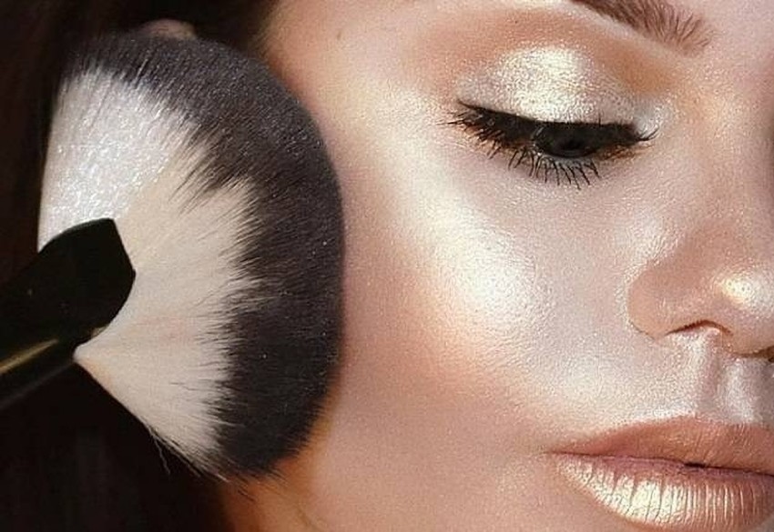 Glitter Highlighter Palette Face Powder Brighten Shimmer Bronzer Contour  Makeup