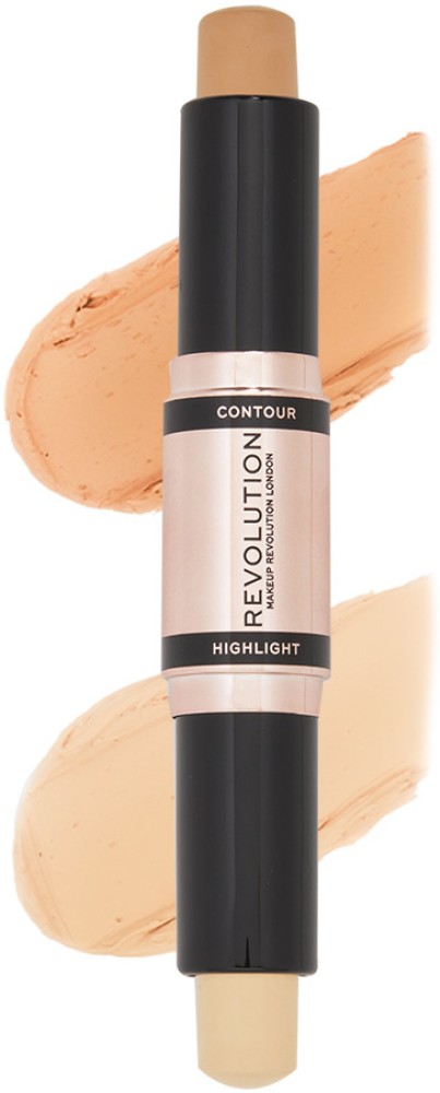 Buy Makeup Revolution - Fast Base Stick Contour & Highlighter