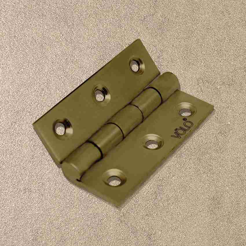 Volo Antique brass Concealed Door Hinges 3 inch x 12 Gauge 2.5 mm