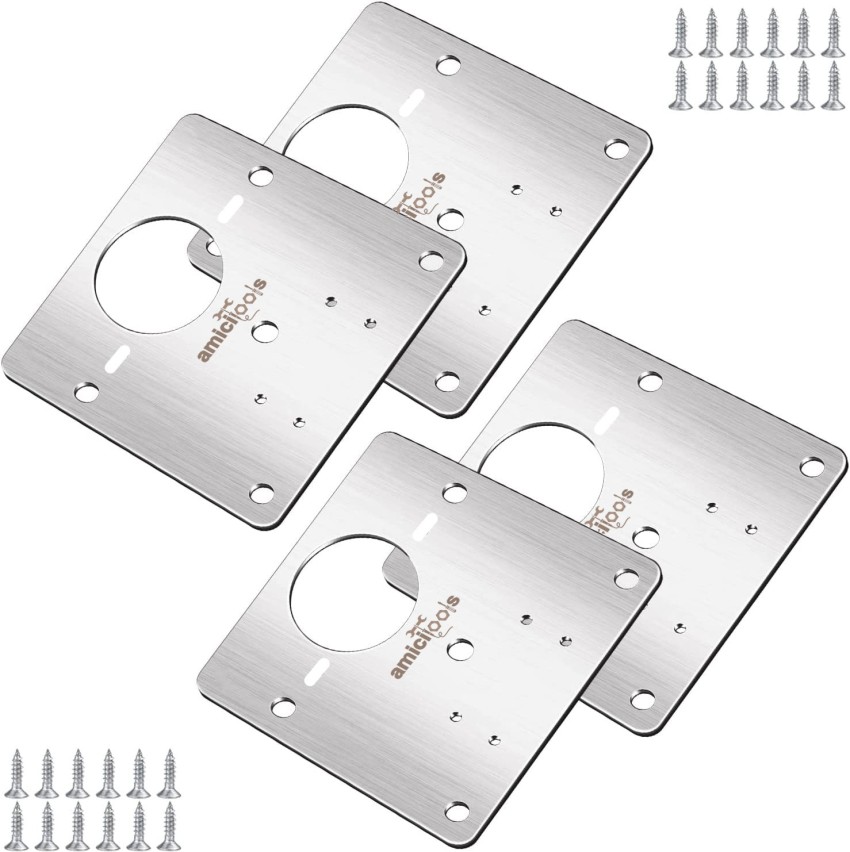 12 Strap Hinges (2 pcs), Black Galvanized Steel