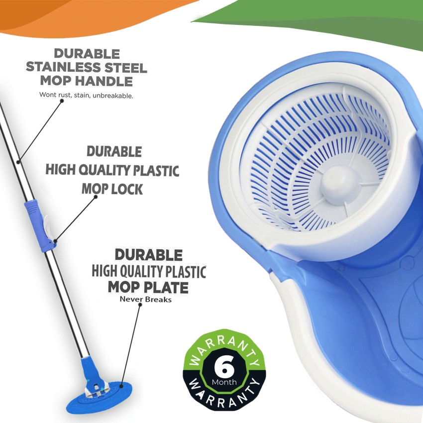 PVC Mop Buckets, For Cleaning, Size: 5 Litre (capacity) at Rs 499