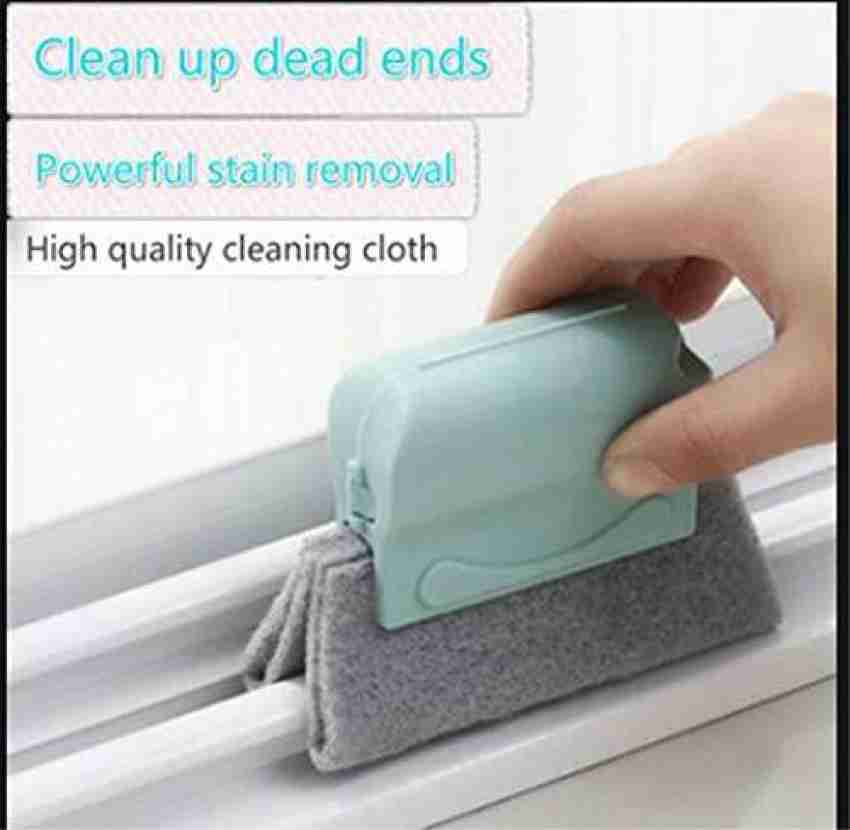 MFORALL Window Sliding Track cleaner Window Cleaning Brush with