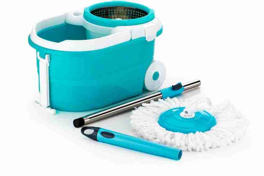 UNIQUE Spin mop Bucket Mop steel Wringer 1 floor magic mop stick