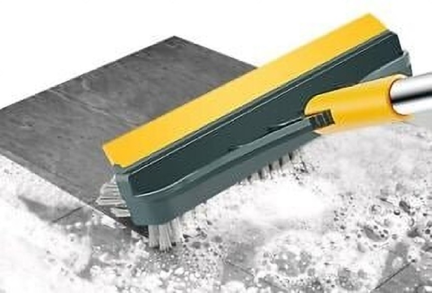 PARVPARI 3 in 1 Tile Cleaning Brush With Scraper Plastic Wet and Dry Brush  Price in India - Buy PARVPARI 3 in 1 Tile Cleaning Brush With Scraper  Plastic Wet and Dry