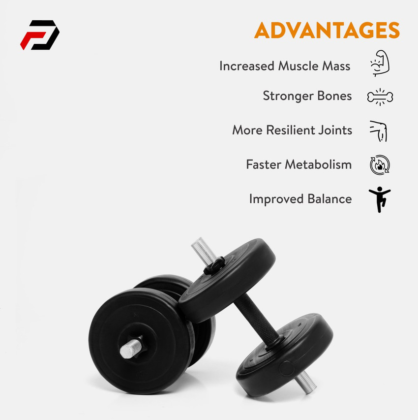 Fitplus dumbbell weights 2025 set