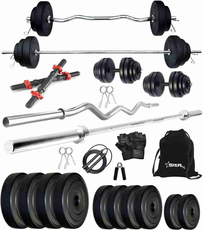 STARX 50 kg PVC WITH 3FT CURL AND 5FT STRAIGHT ROD AND ACCESSORIES