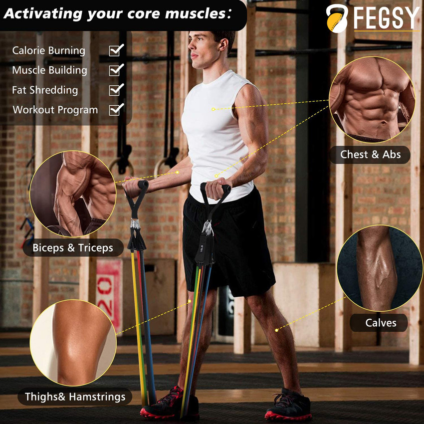 Fegsy resistance tube set sale