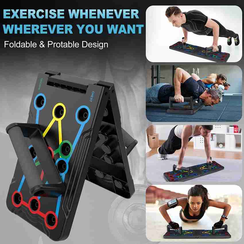 Push Up Board- Multi-function Portable Home Workout Equipment For Men And  Women