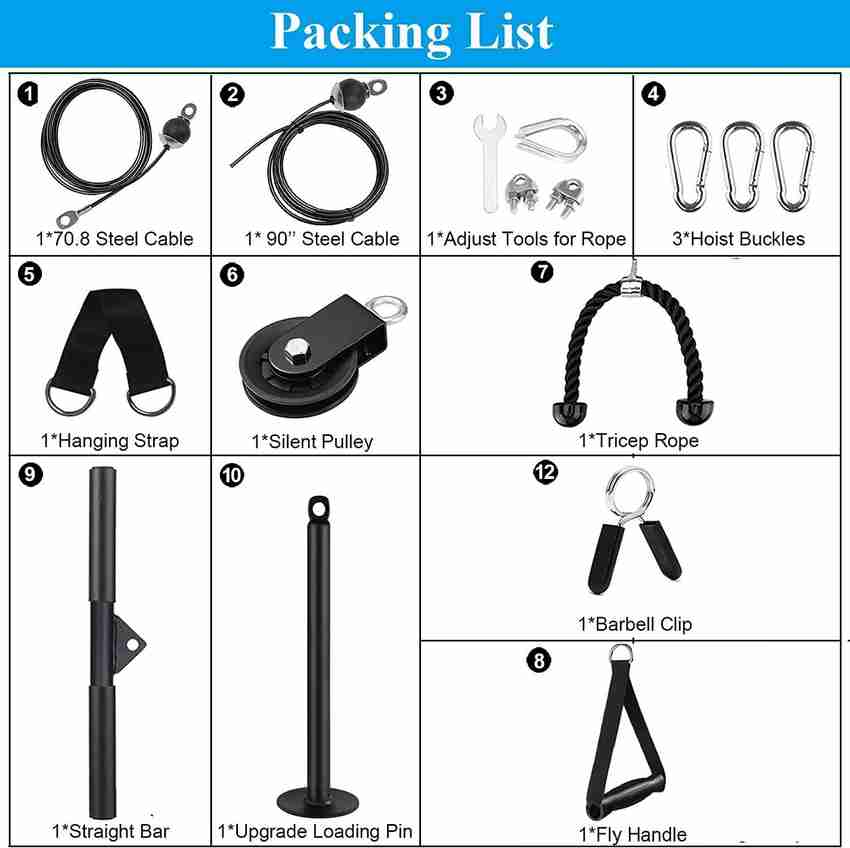 Steel cable pulley system on sale