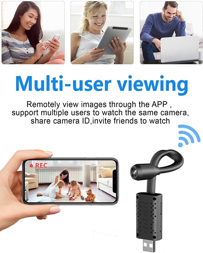 OSHSIZ WiFi Spy Camera for Home Hidden, Mini HD Cam Lens Audio Video  Recording,Wireless Spy Camera Price in India - Buy OSHSIZ WiFi Spy Camera  for Home Hidden, Mini HD Cam Lens