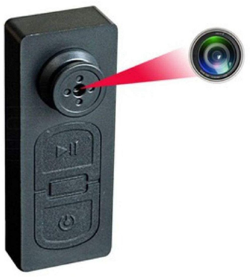Pinhole shop button camera