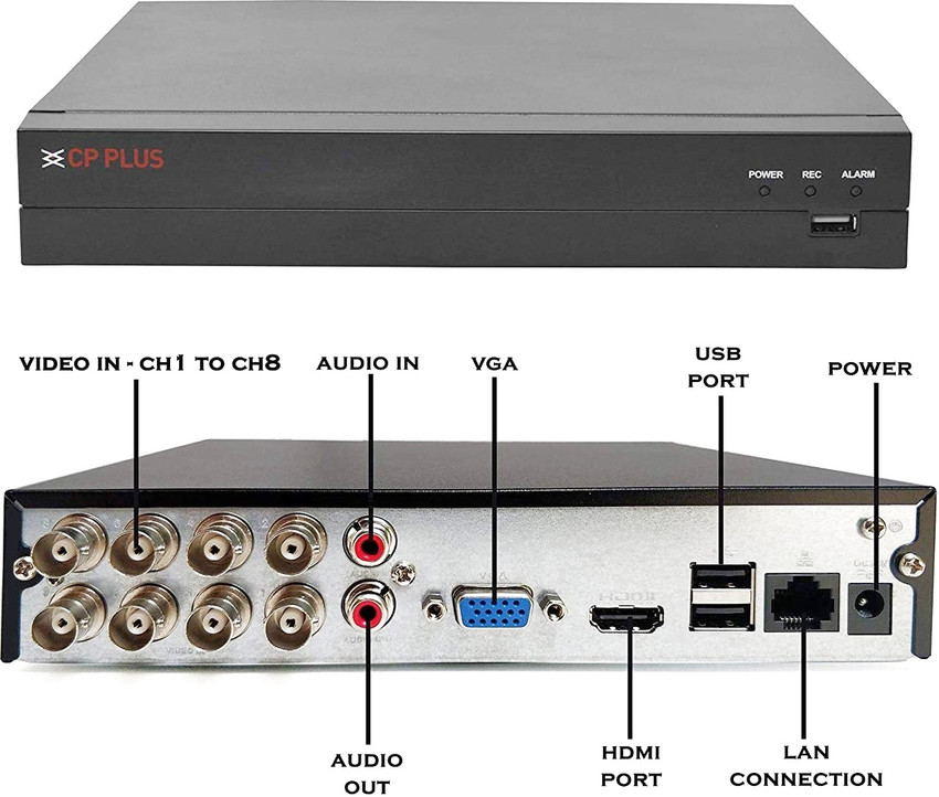 CP PLUS HD DVR 8 channel Security Camera Price in India Buy CP