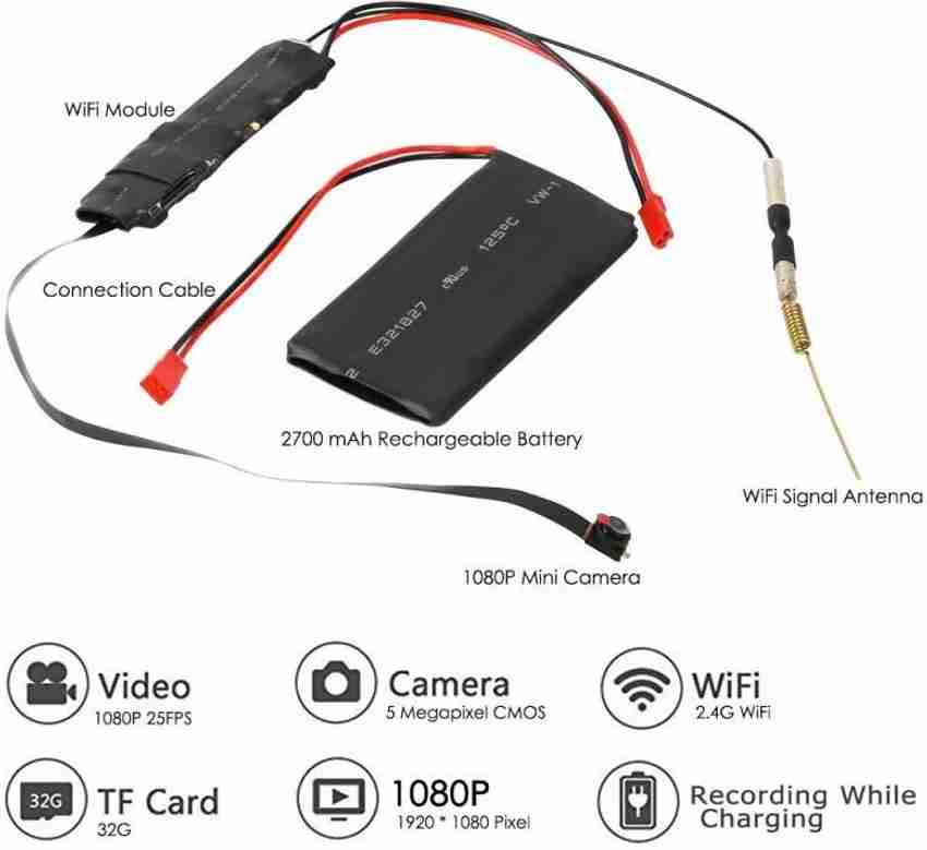 IBS HD 1080P Mini WiFi Camera P2P Camera Pinhole IP Sound