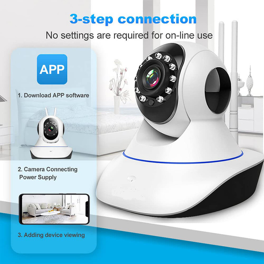 ibotz V380 Pro HD Smart WiFi Wireless IP CCTV 2 way communication