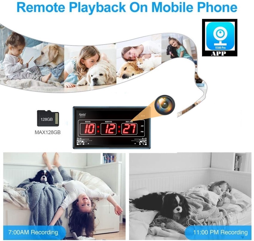 Spy camera best sale recording 12 hours