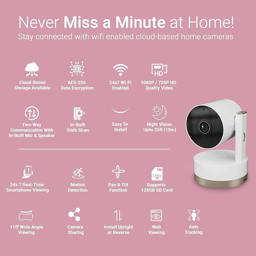 Godrej security best sale camera for home