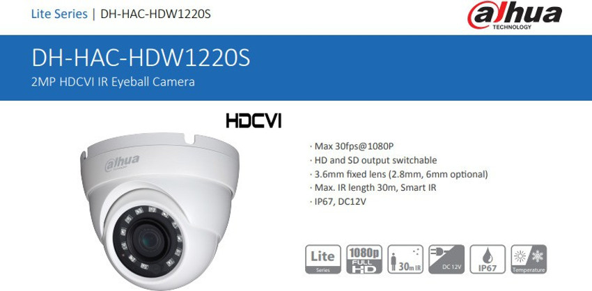 Dahua hdw1220sp clearance